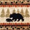 Flash Furniture 2' x 3' Brown Rustic Bear and Cub Olefin Area Rug KP-RGB3940-23-BN-GG - alternate 4